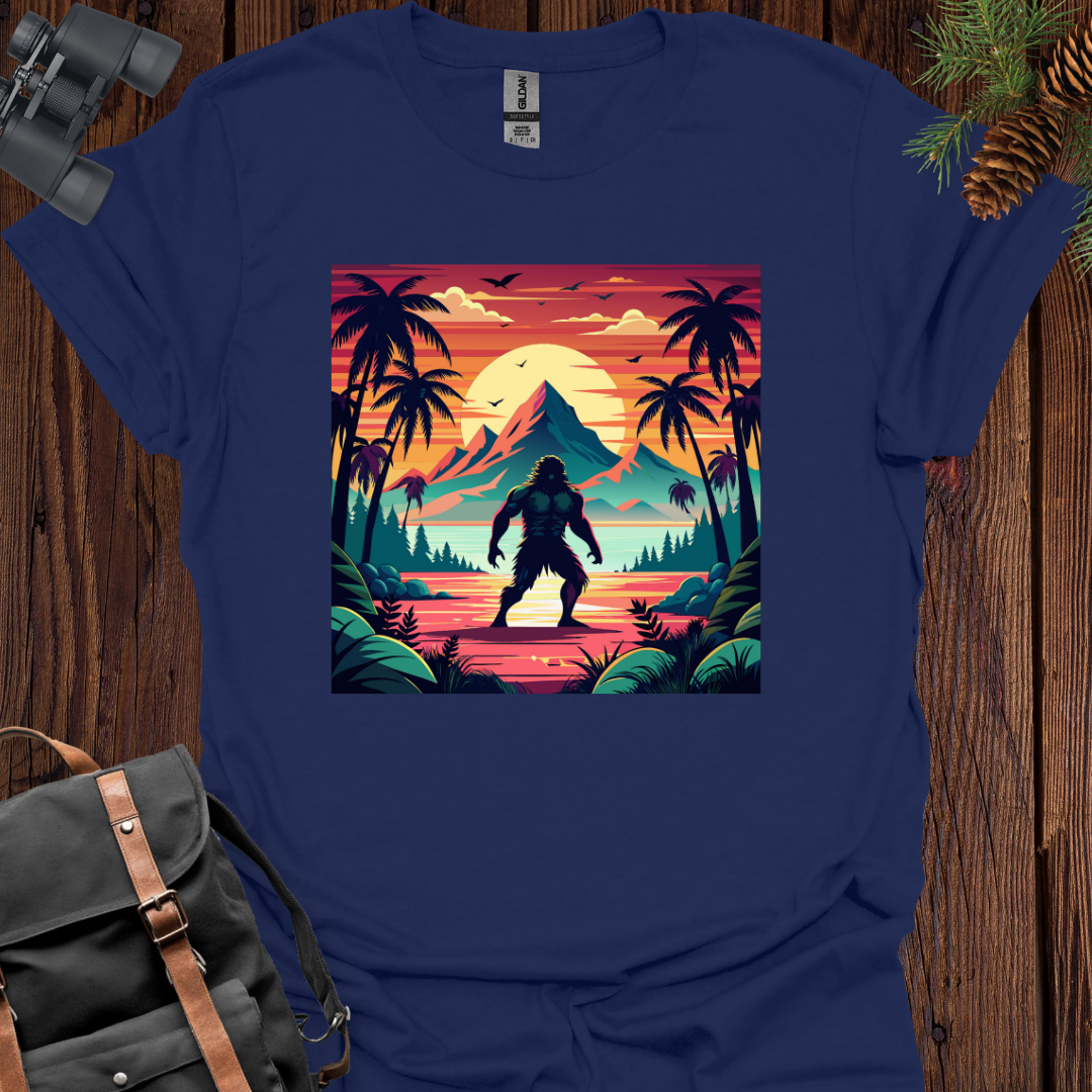 Sasquatch Retro Palm Trees