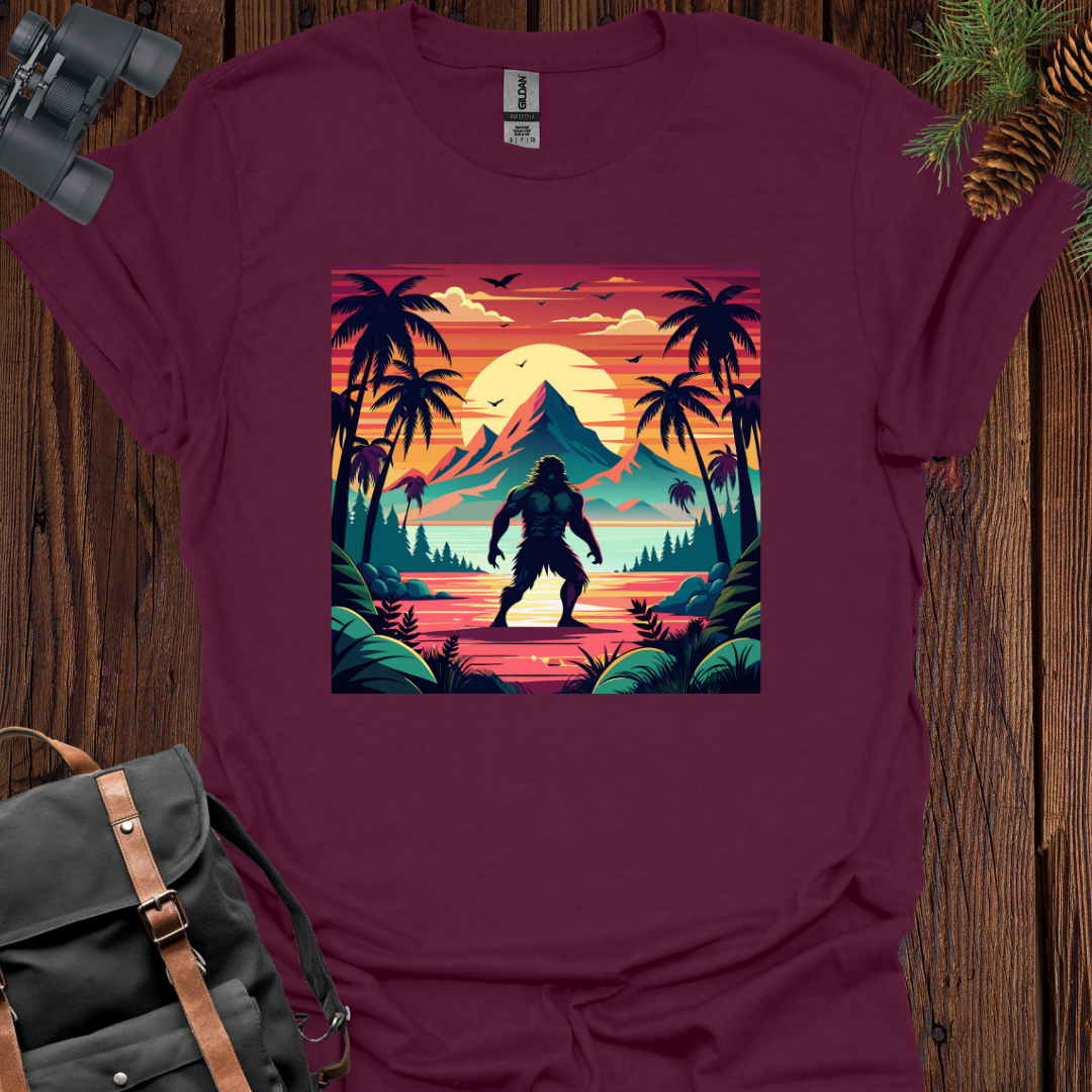 Sasquatch Retro Palm Trees