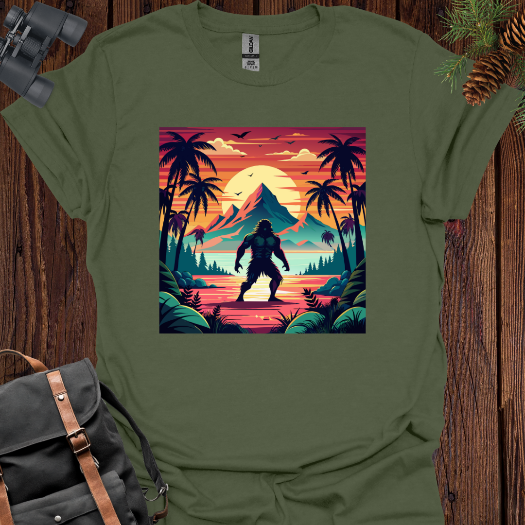 Sasquatch Retro Palm Trees