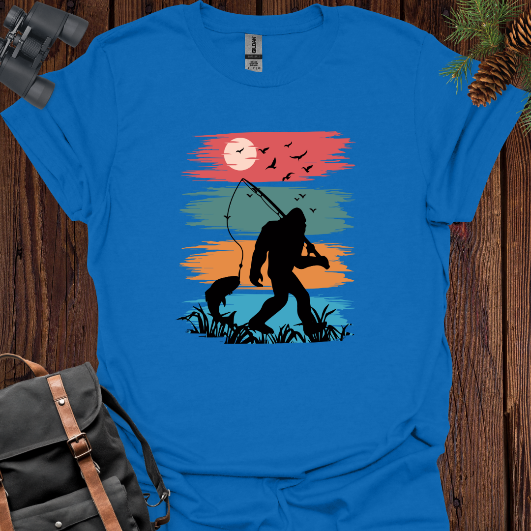 Sasquatch Fishing Banner