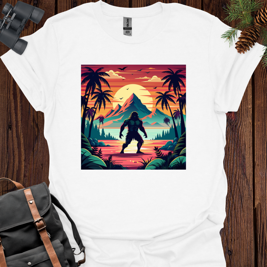 Sasquatch Retro Palm Trees