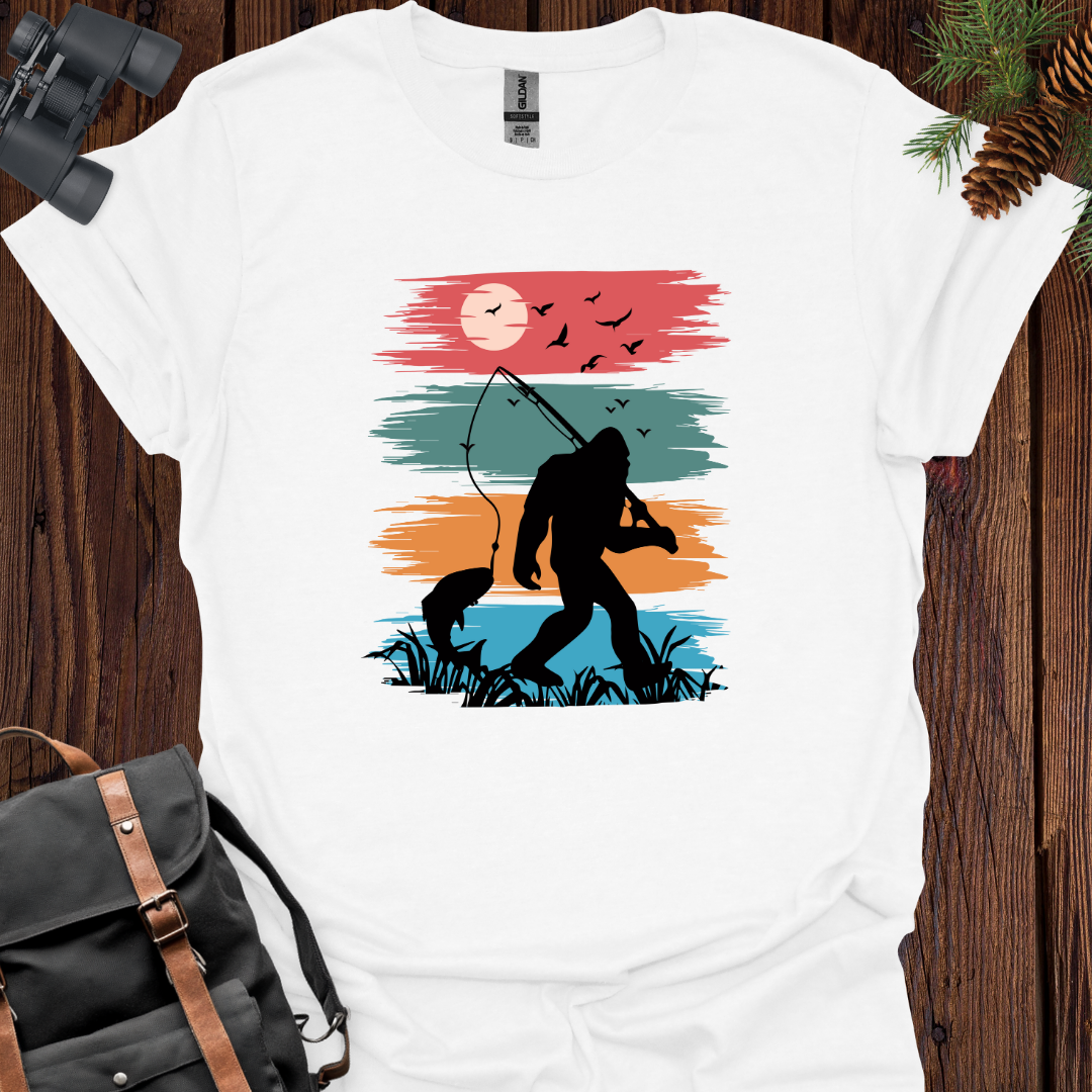 Sasquatch Fishing Banner