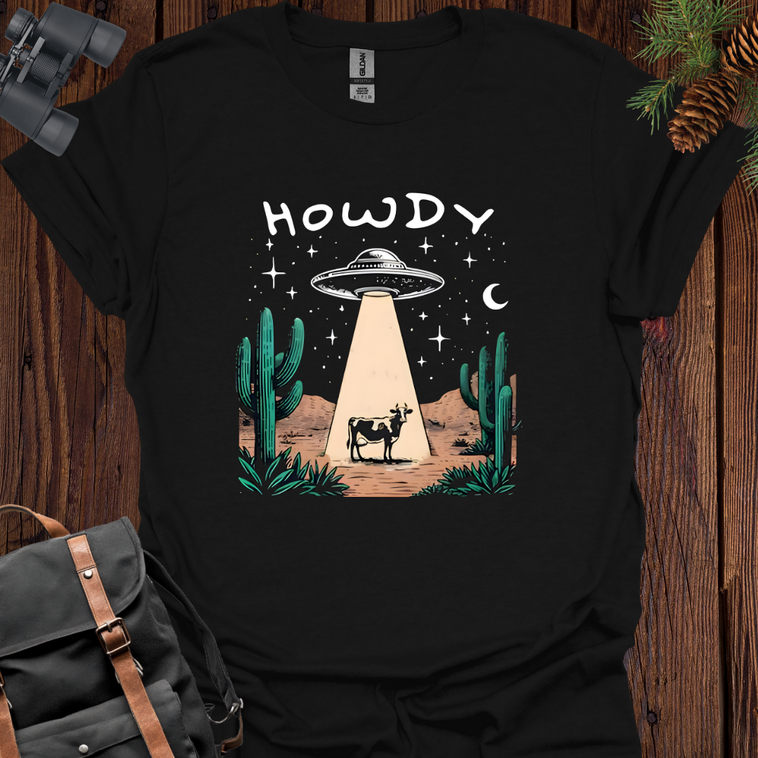 Howdy UFO Cow Abduction