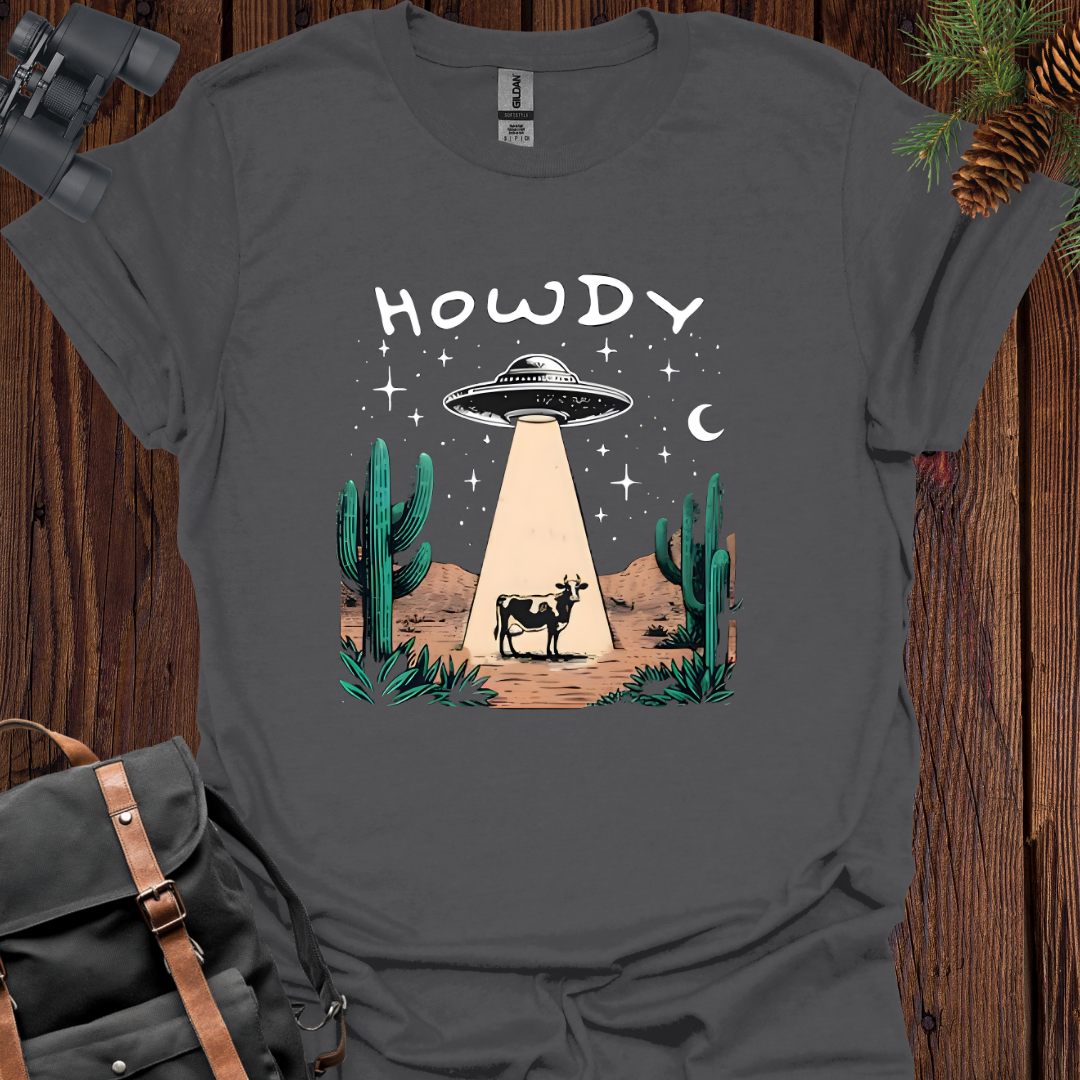 Howdy UFO Cow Abduction