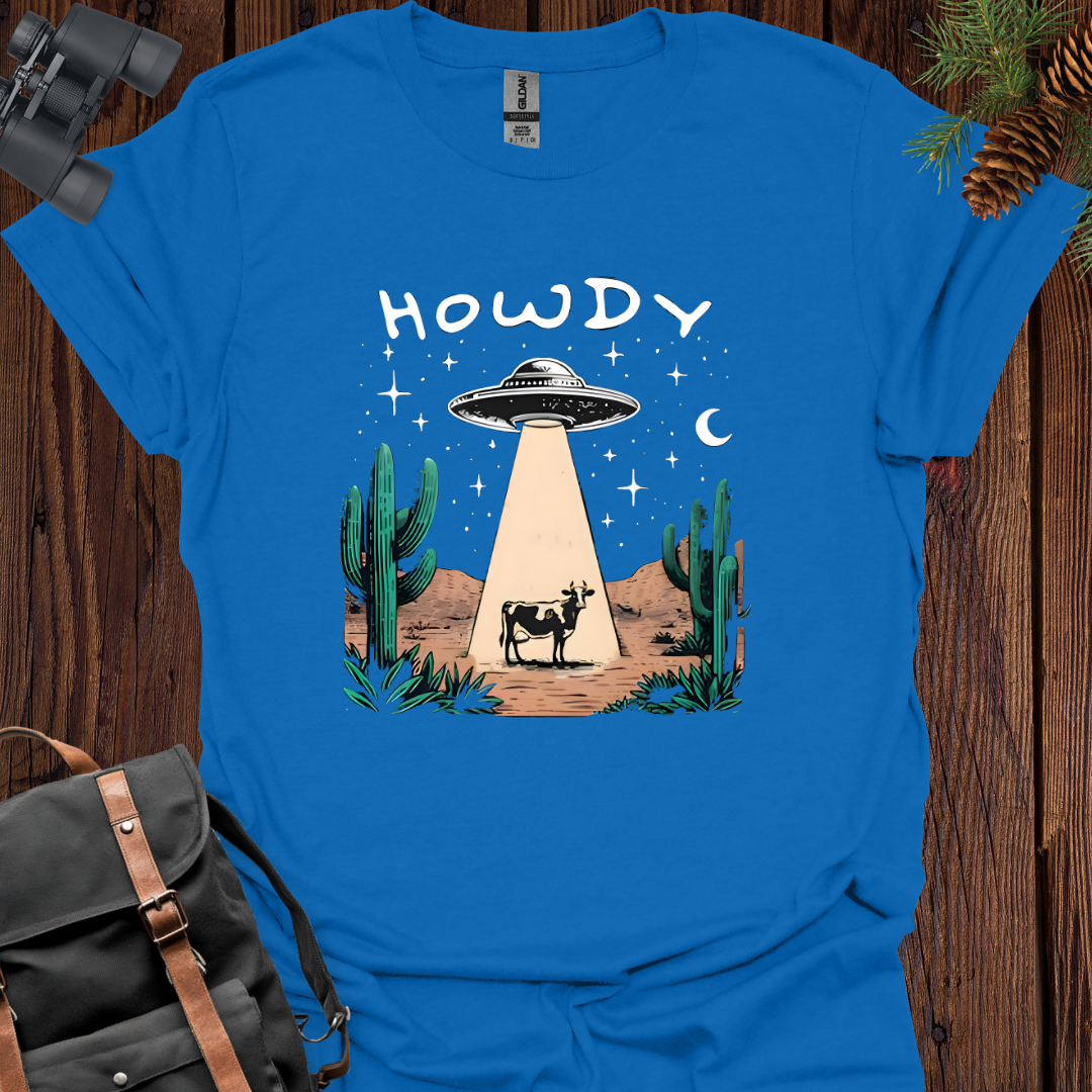 Howdy UFO Cow Abduction