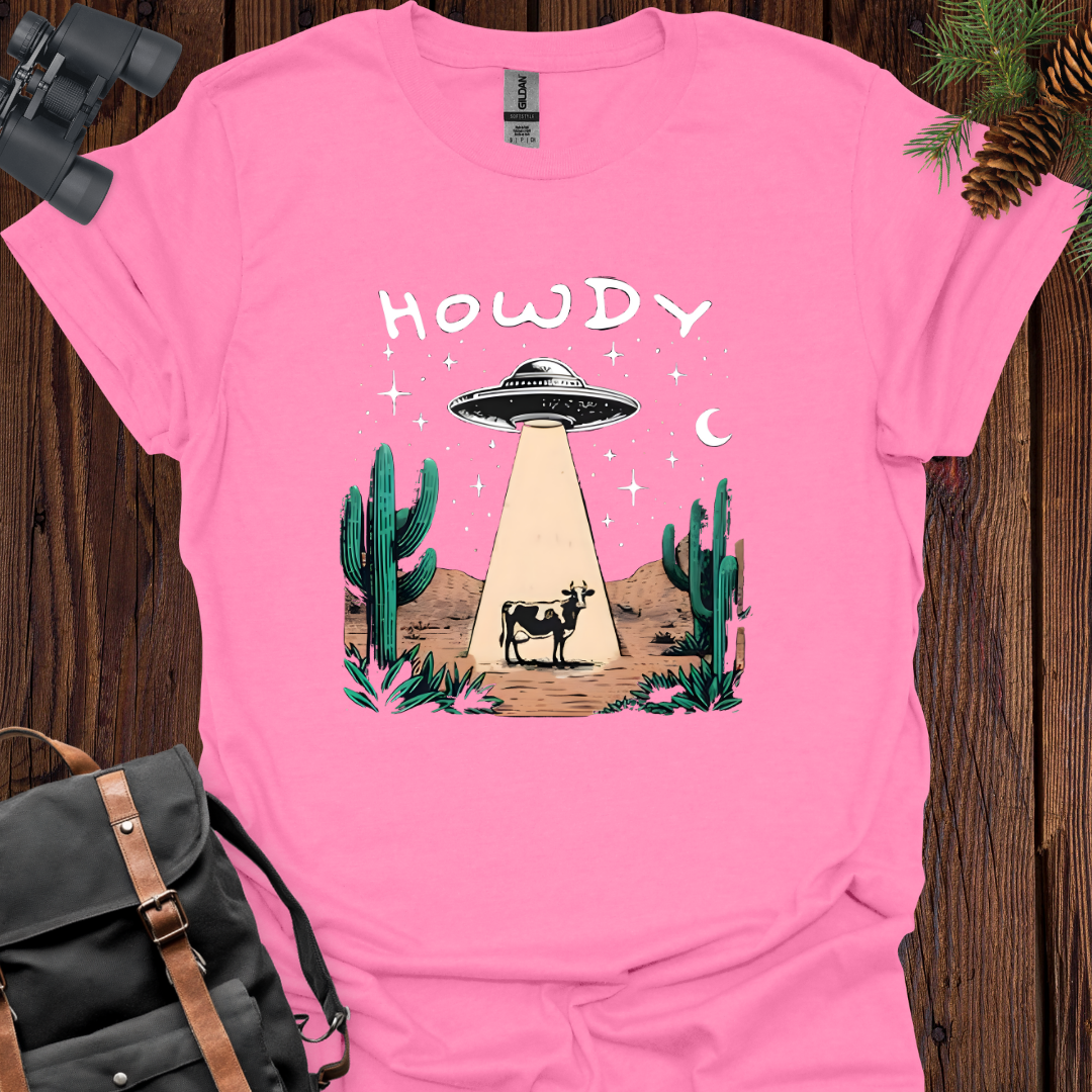 Howdy UFO Cow Abduction