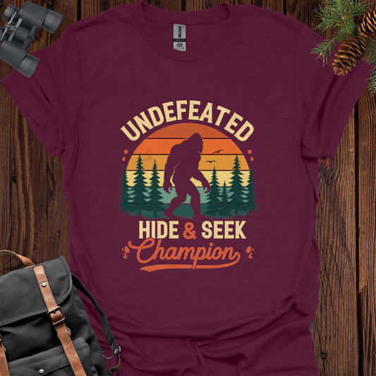 Undefeated Hide And Seek Champion