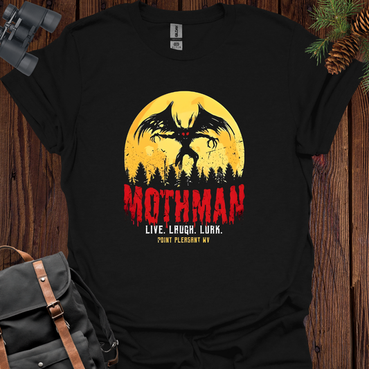 Mothman Moon Forest