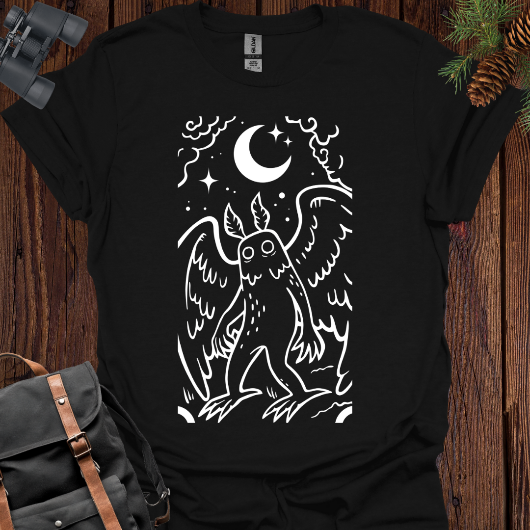 Mothman Crescent Moon