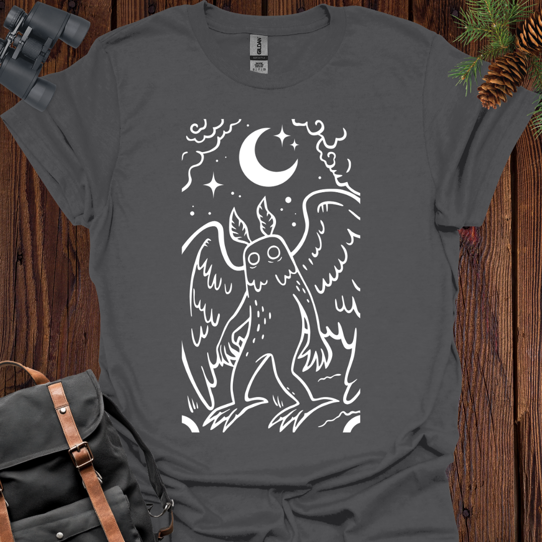 Mothman Crescent Moon