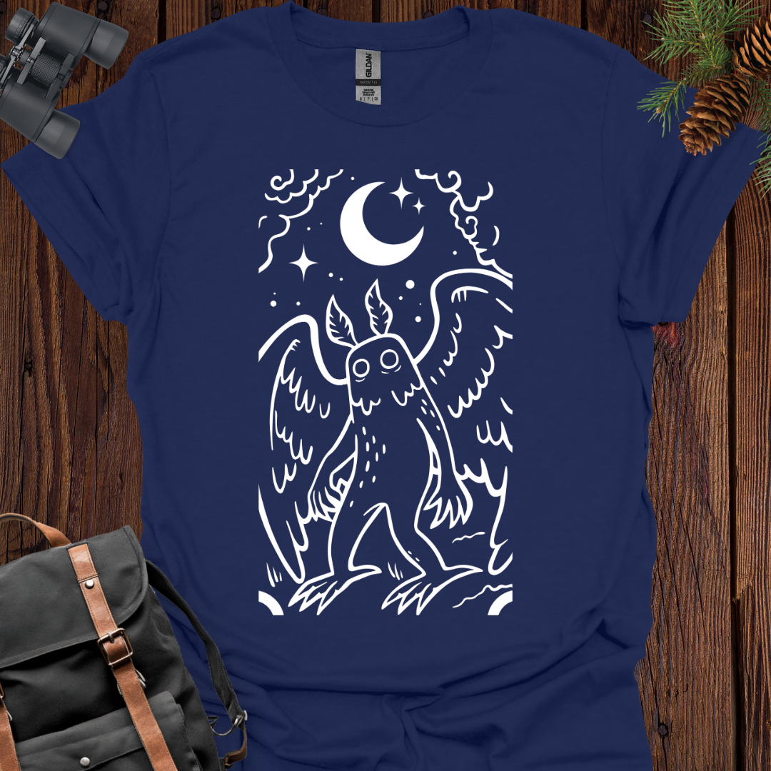 Mothman Crescent Moon