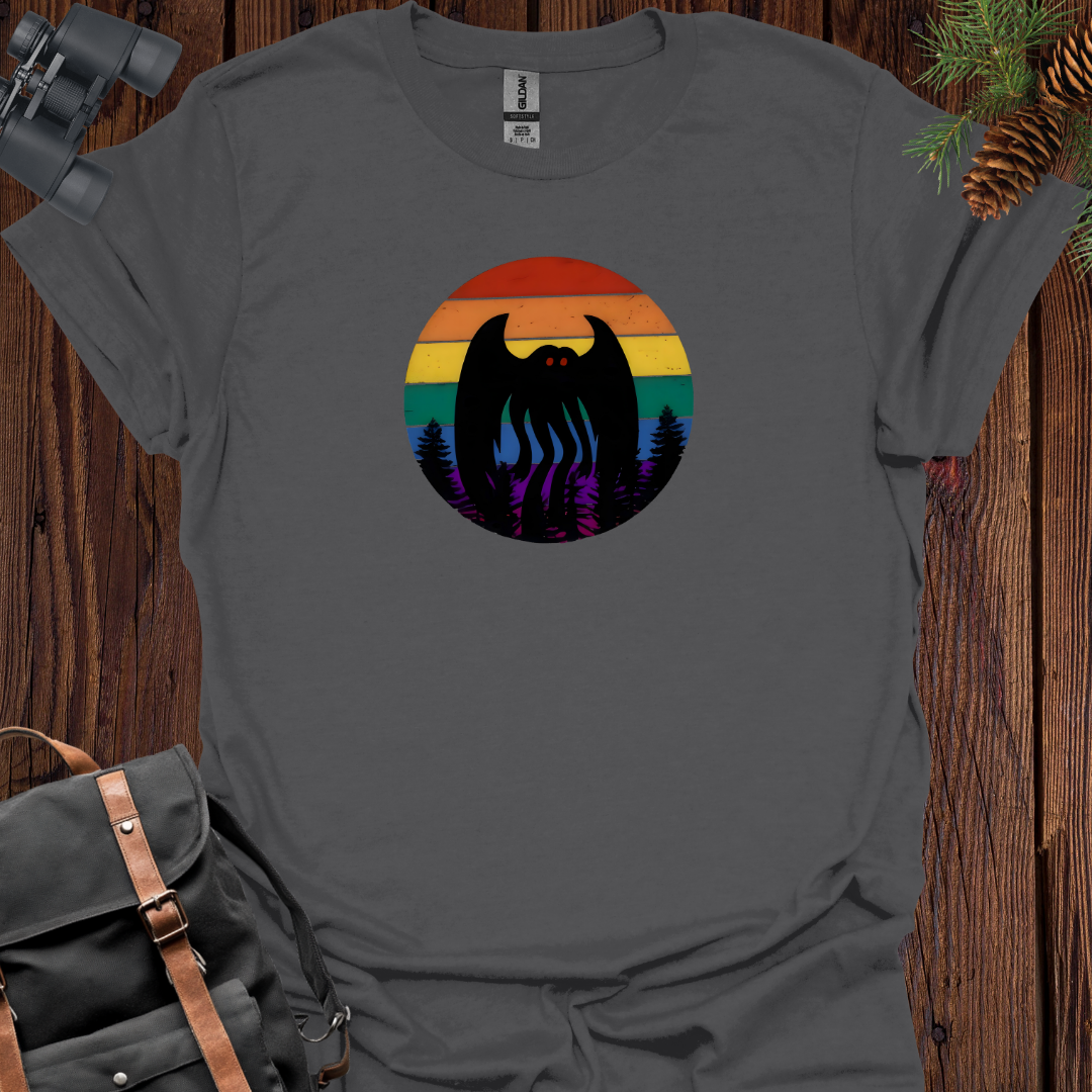 Mothman Retro Rainbow