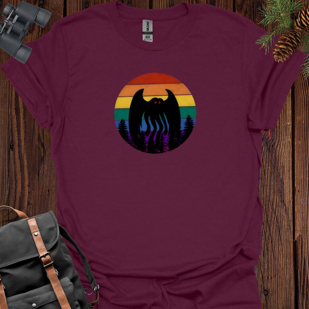 Mothman Retro Rainbow