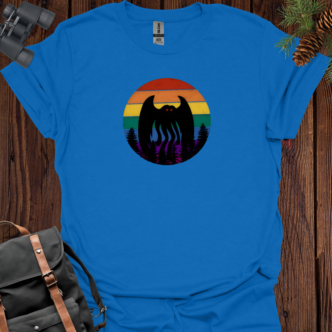 Mothman Retro Rainbow