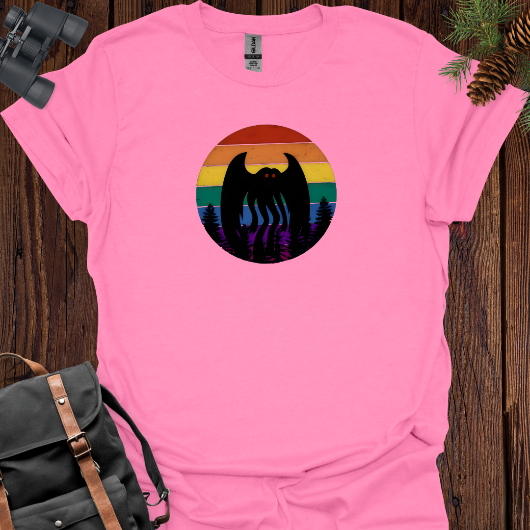 Mothman Retro Rainbow