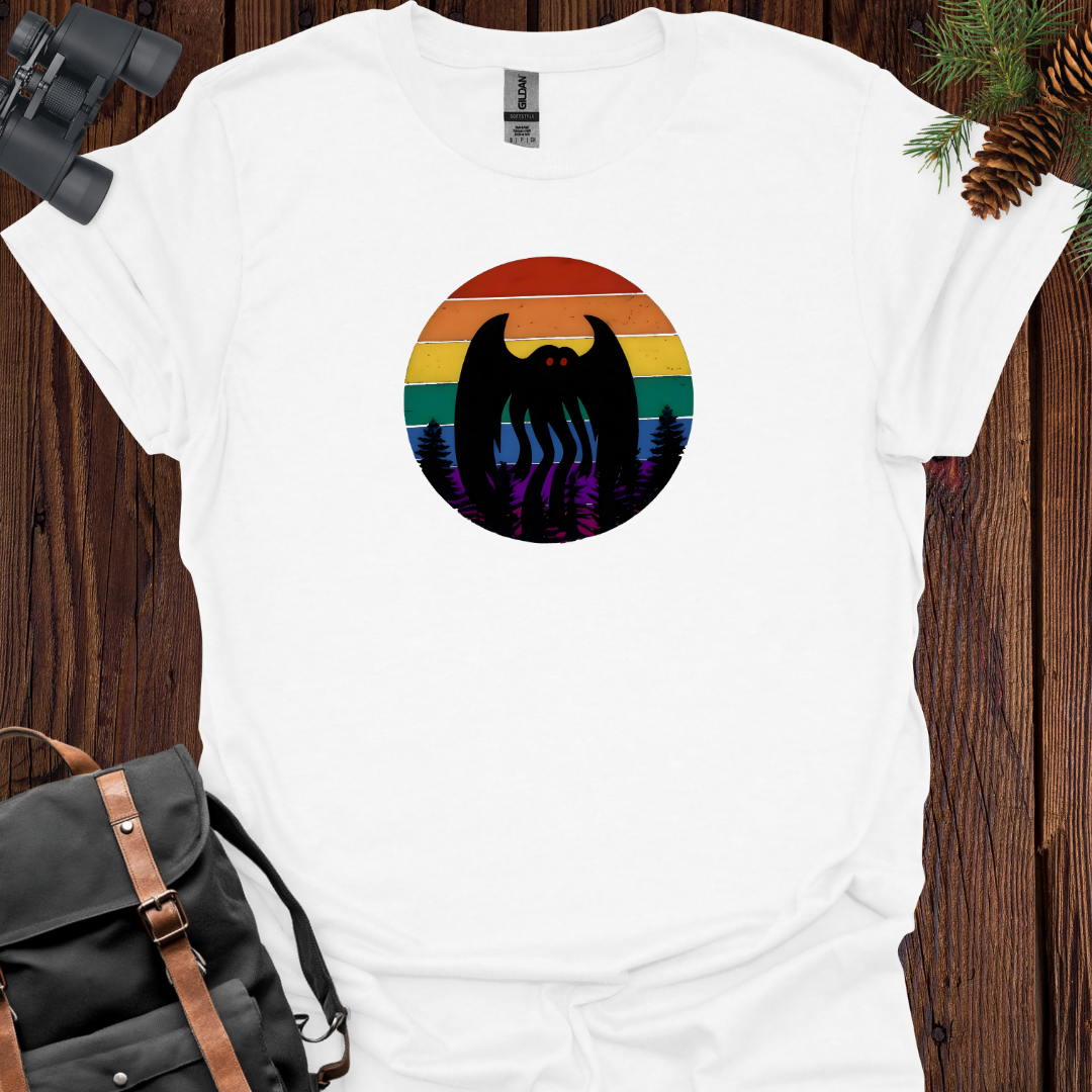 Mothman Retro Rainbow