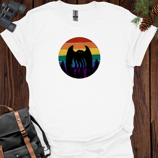 Mothman Retro Rainbow